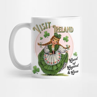 "Visit Ireland" vintage-inspired t-shirt Mug